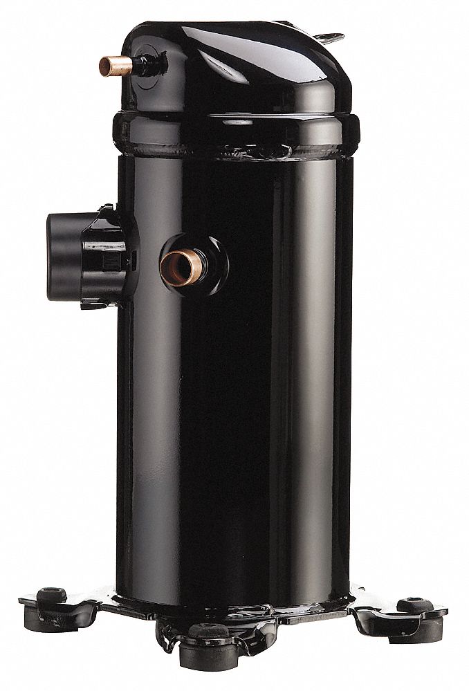 DANFOSS A/C Compressor, 1 Phase, R22, 60,000 BtuH, 208/230 Voltage, 28