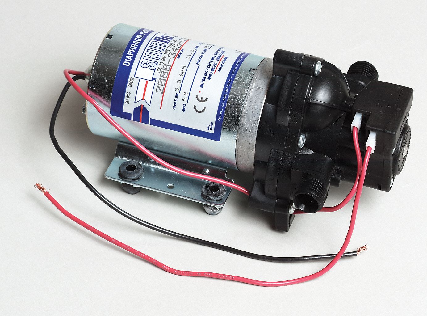 SHURFLO, Electric, 2088-343-135, Diaphragm Pump - 4UN19|2088-343-135