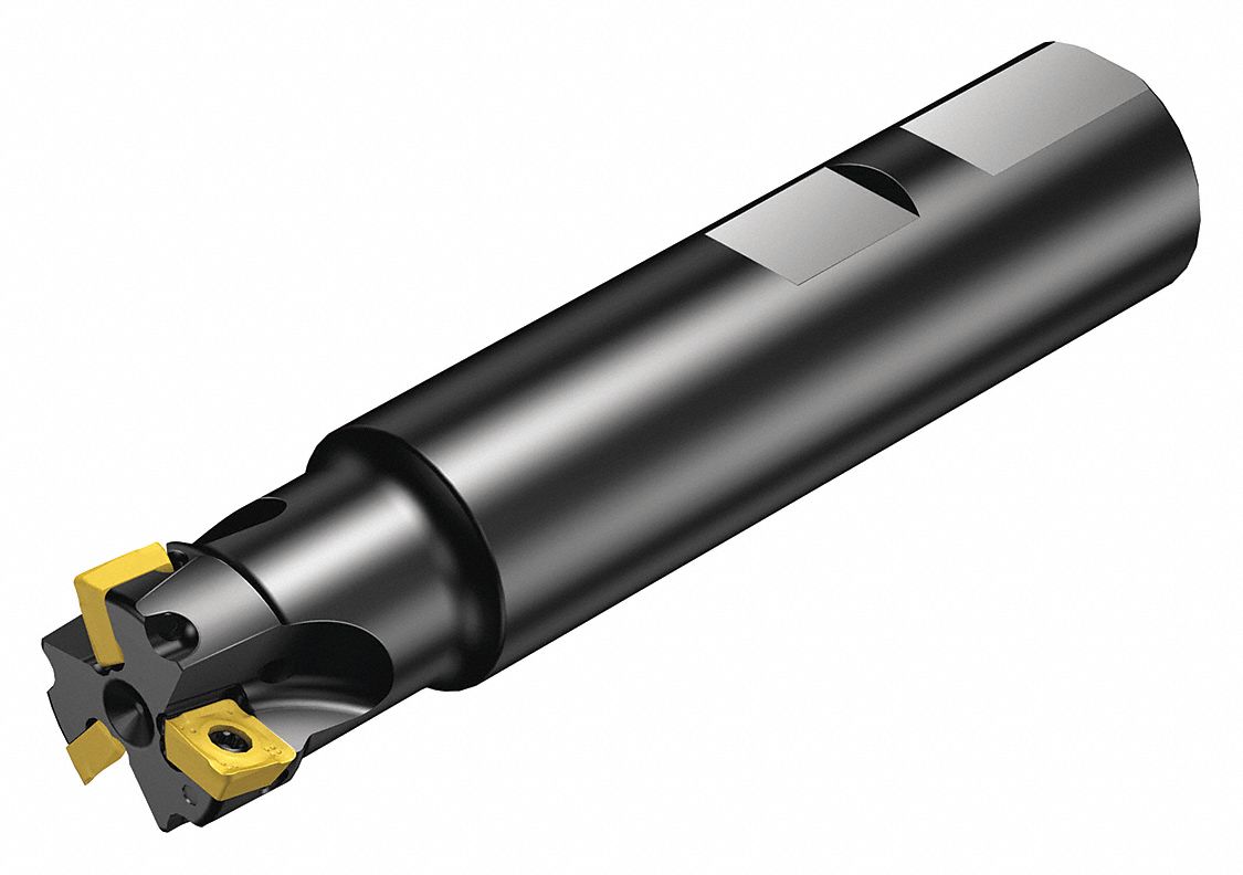 SANDVIK COROMANT, 1.250 in Shank Dia., 3.750 in Overall Lg, Square
