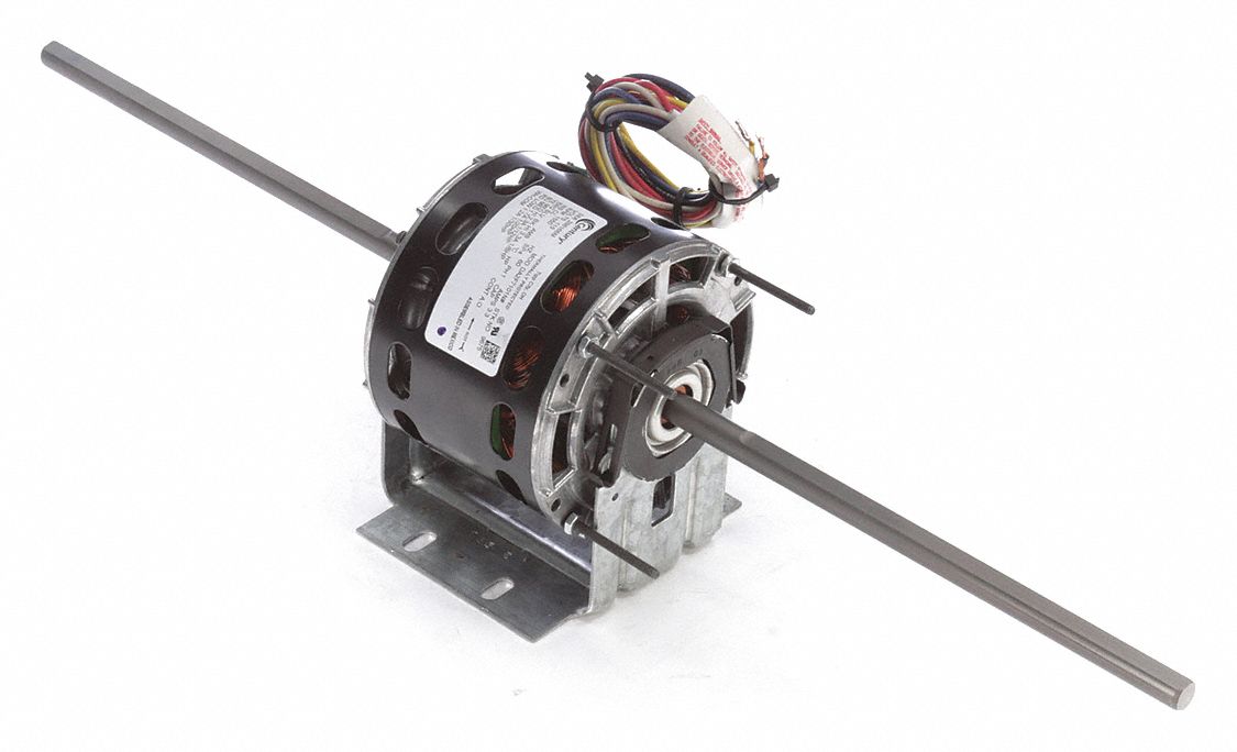 CENTURY 1/8 HP Room Air Conditioner Motor,Shaded Pole,1550 Nameplate