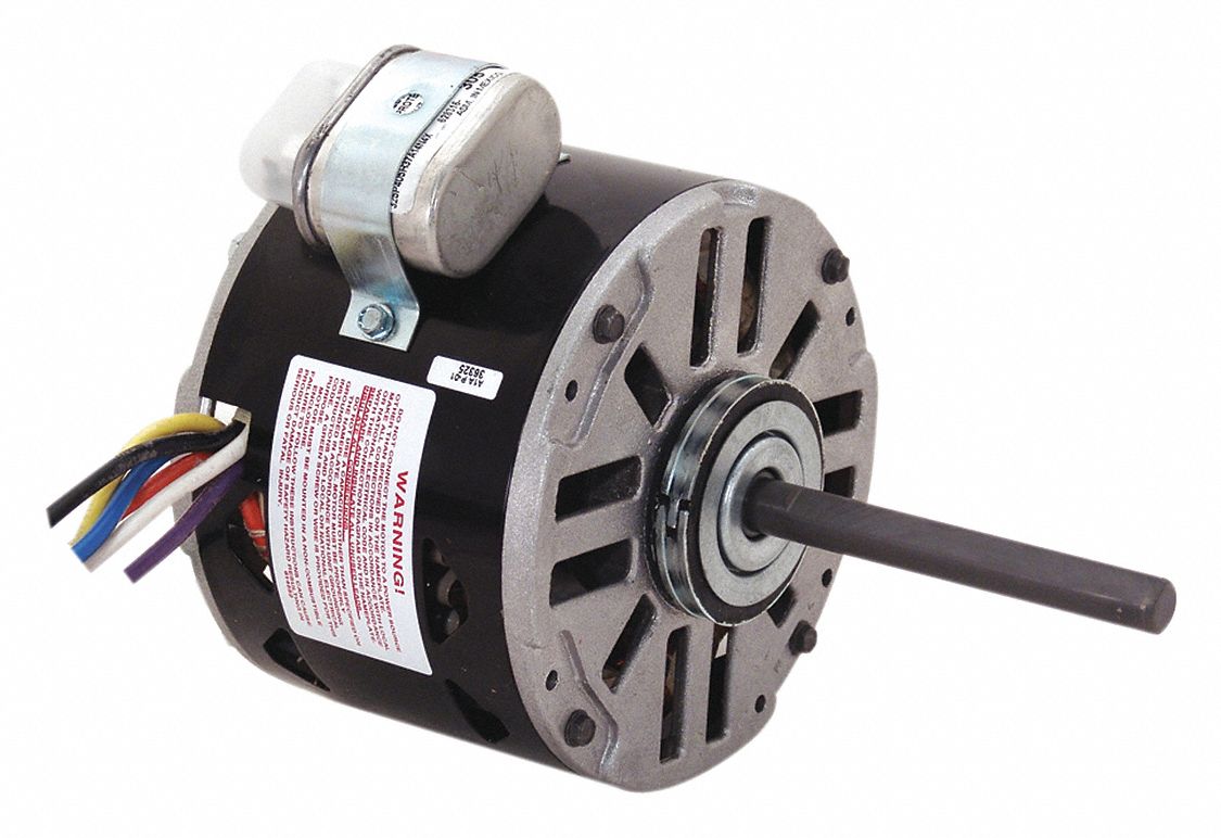 CENTURY, 1 Speed, Open AirOver, Direct Drive Blower Motor 4UU849704 Grainger