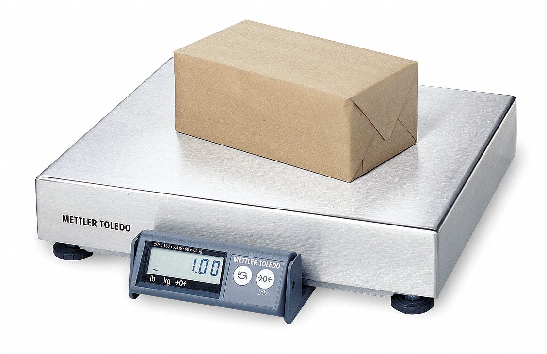 Postal Scale, LCD Scale Display, Weighing Units kg, lb Grainger