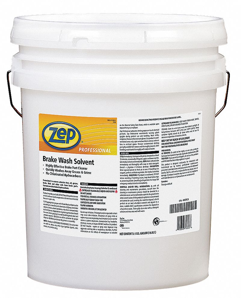 Brake Wash Solution,5 Gal,Pail Grainger