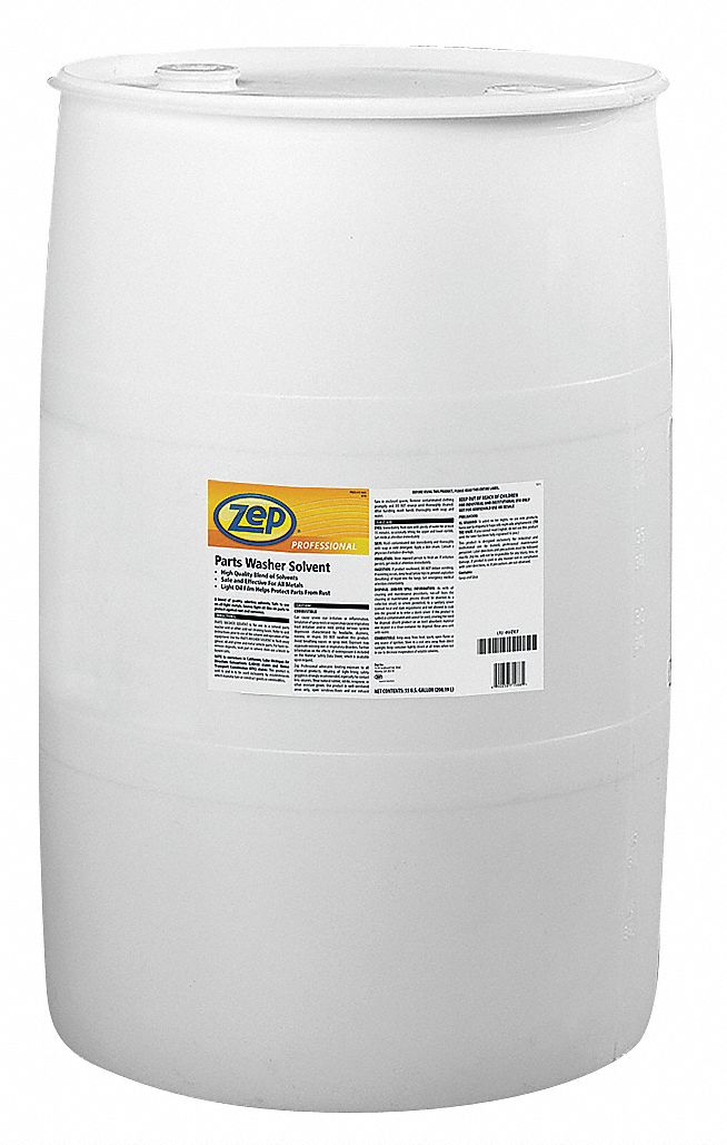 ZEP PROFESSIONAL Parts Washer Solvent, Size 55 gal 4UZE71041638