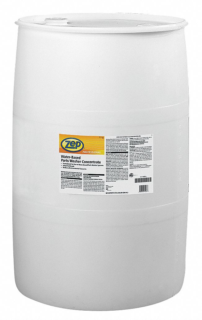 ZEP PROFESSIONAL Parts Washer Cleaning Solution, Size 55 gal. 4UZF3R20485 Grainger