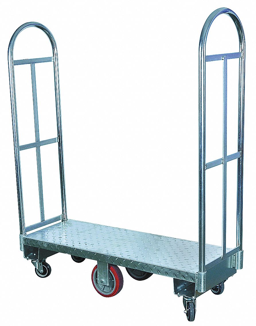 DAYTON, 2,000 lb Load Capacity, 48 in x 16 in x 103/4 in, Narrow Steel