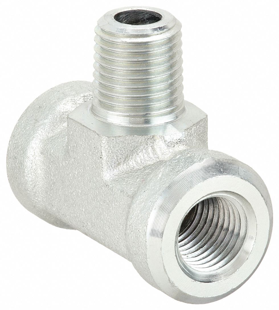 1/4 in x 1/4 in x 1/4 in Fitting Size, Female x Female x Male