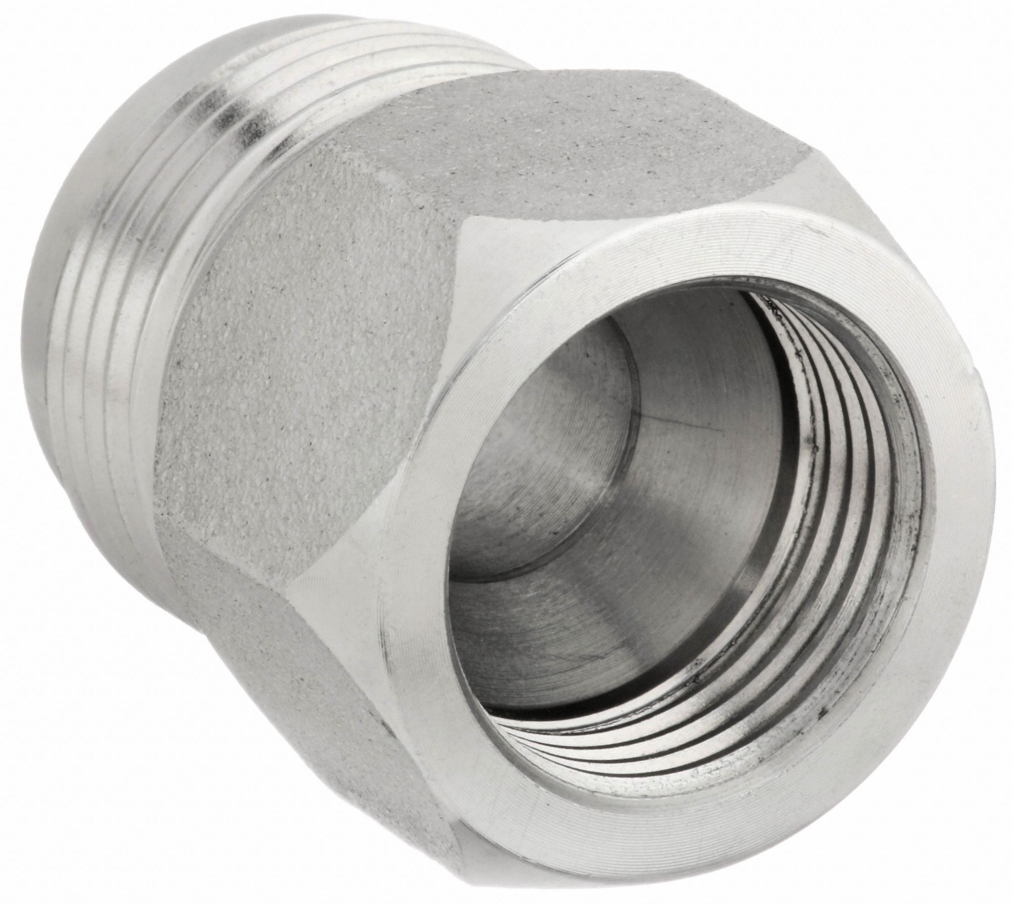 EATON AEROQUIP Hydraulic Hose Adapter, Fitting Material Carbon Steel x