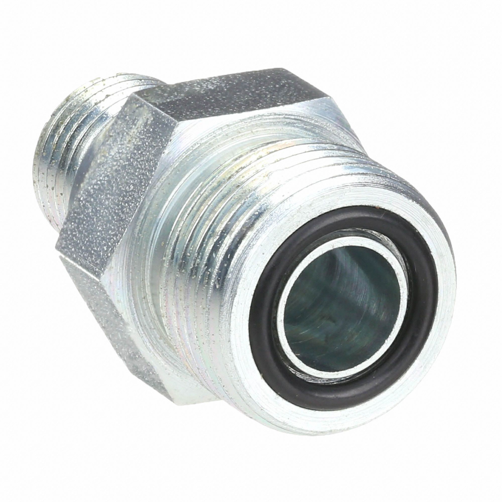 EATON AEROQUIP Hydraulic Hose Adapter, Fitting Material Carbon Steel x Carbon Steel, Fitting