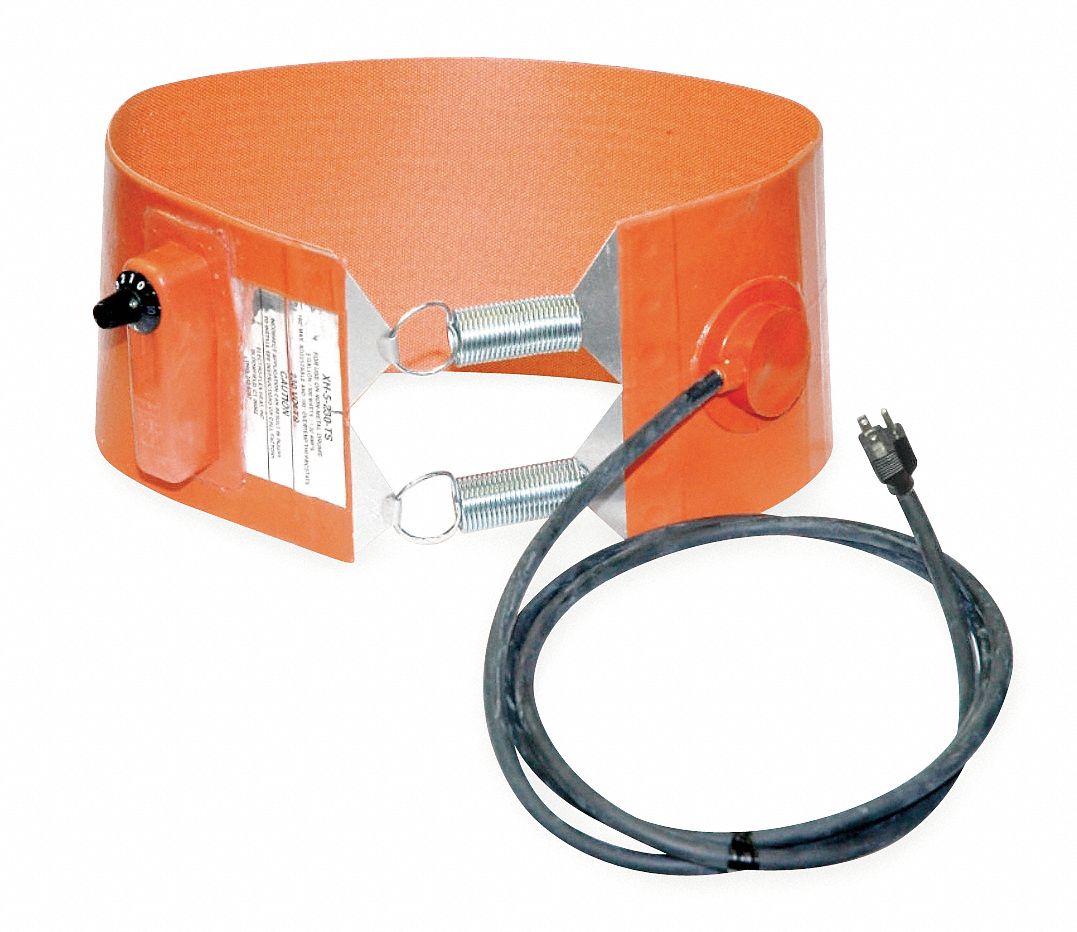 ELECTROFLEX Drum Heater, 750 Watts, 55 gal, 115 Voltage, 6.6 Amps AC