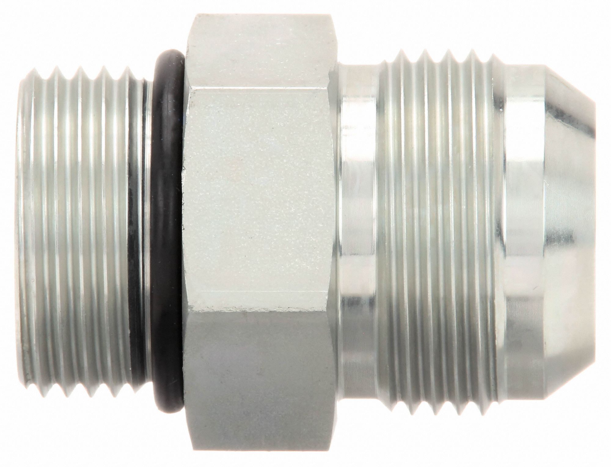 EATON AEROQUIP Hydraulic Hose Adapter, Fitting Material Carbon Steel x Carbon Steel, Fitting