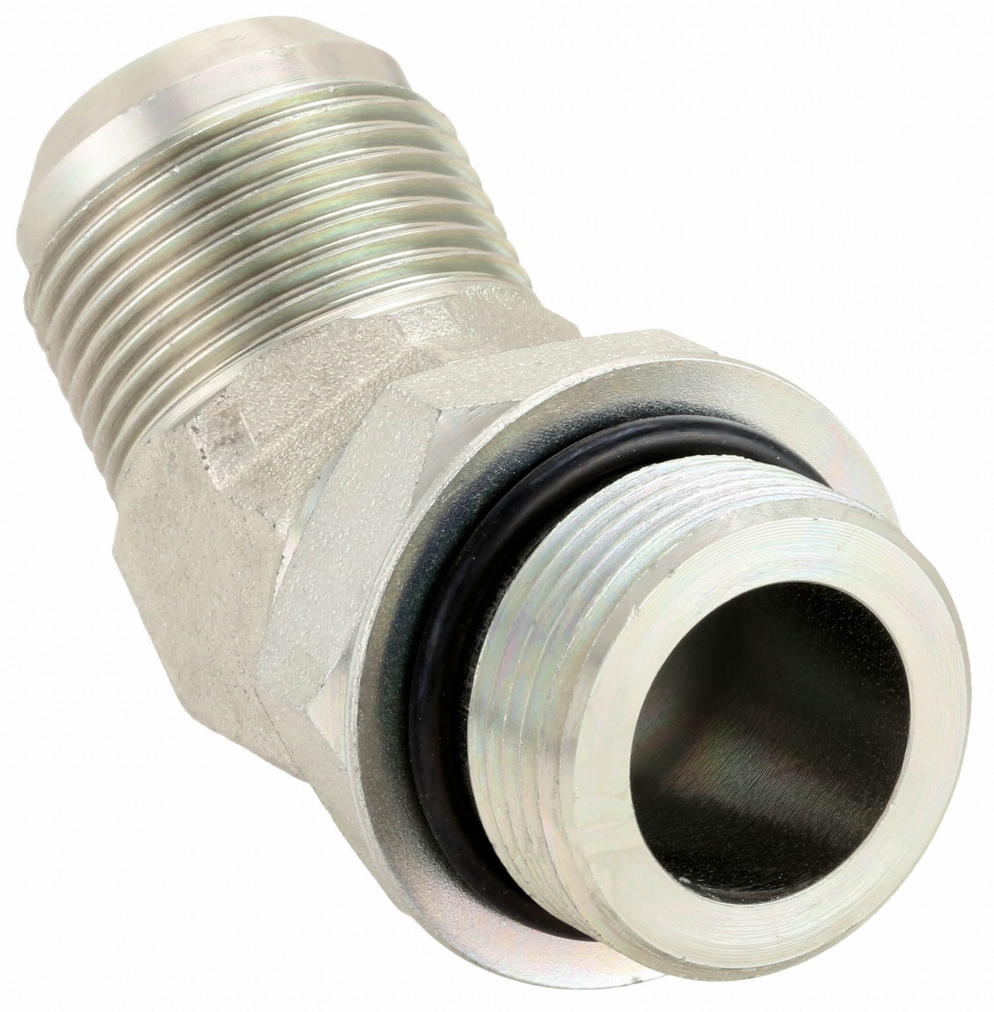 EATON AEROQUIP Hydraulic Hose Adapter, Fitting Material Carbon Steel x Carbon Steel, Fitting