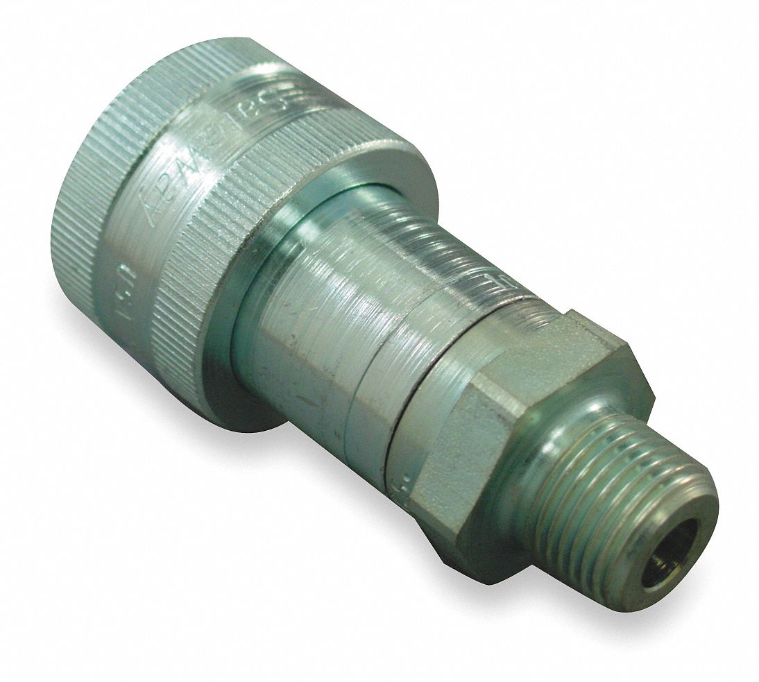 SAFEWAY HYDRAULICS Hydraulic Quick Connect Hose Coupling 1/4 in