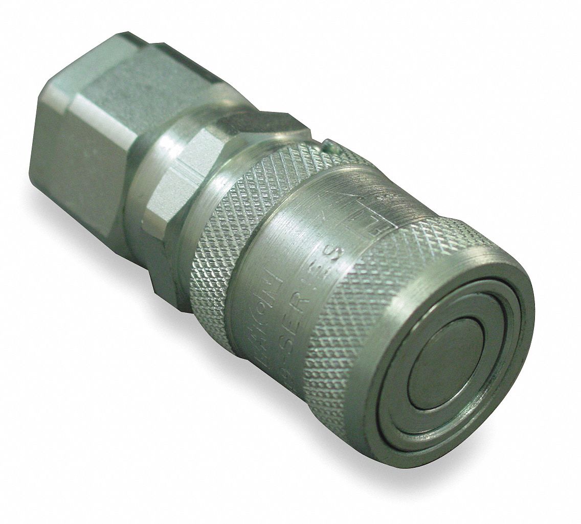 EATON AEROQUIP Hydraulic Coupler Body, FD49 Series, Steel 4VTY9FD49