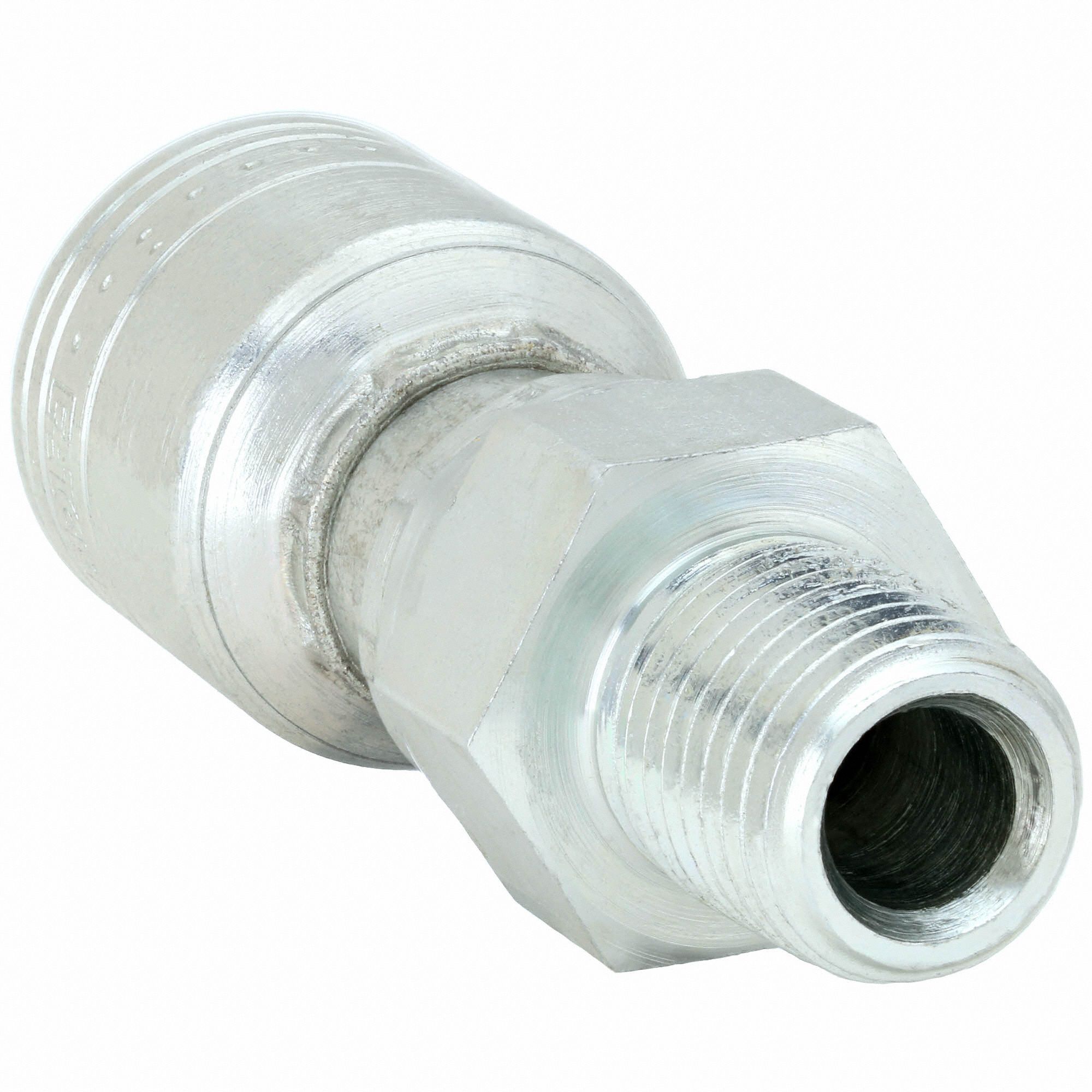 EATON AEROQUIP Hydraulic Crimp Fitting, Fitting Material Steel x Steel