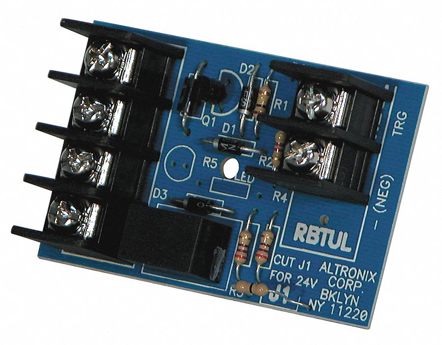ALTRONIX, 12/24V DC, Sensitive Relay 12/24VDC 30Ma SPDT 4WAT8RBTUL