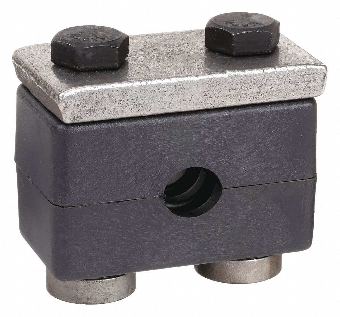 BEHRINGER PIPE SYSTEMS, Ribbed Bore, Steel Clamp, VibrationDampening