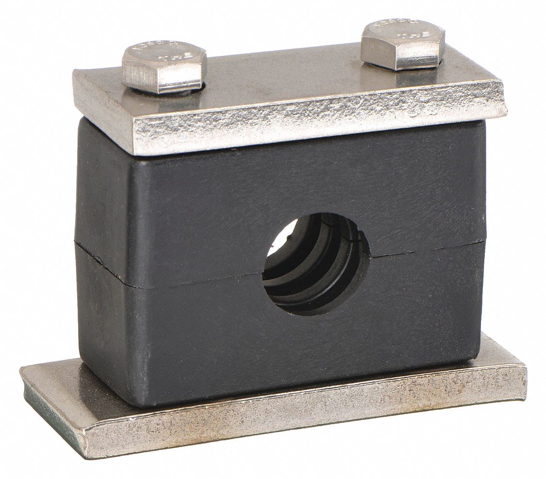 BEHRINGER PIPE SYSTEMS, Ribbed Bore, 304 Stainless Steel Clamp