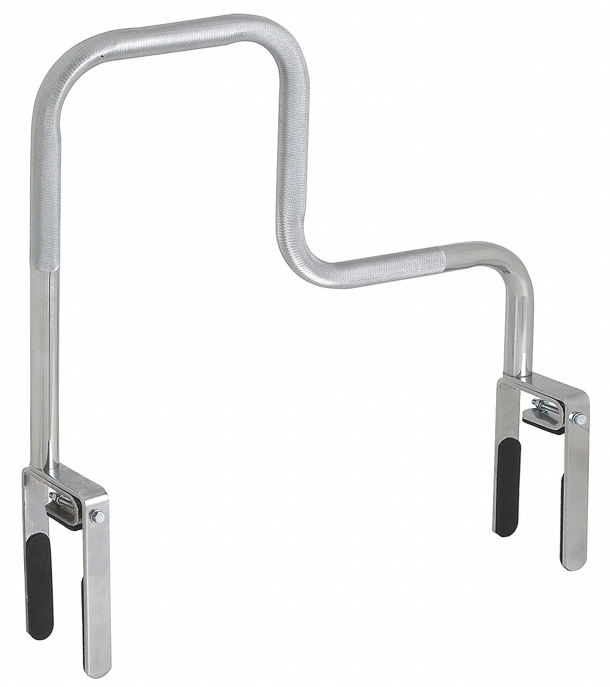 GRAINGER APPROVED Length 15 in, Fasten, Chrome Plated Steel, Bathroom