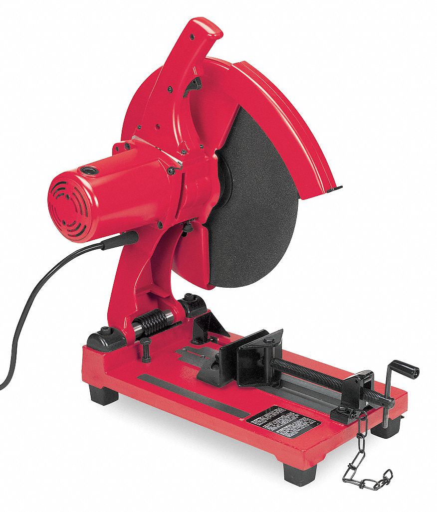 MILWAUKEE Abrasive Cut Off Saw, 14 in Blade Dia., 1 in Arbor Size