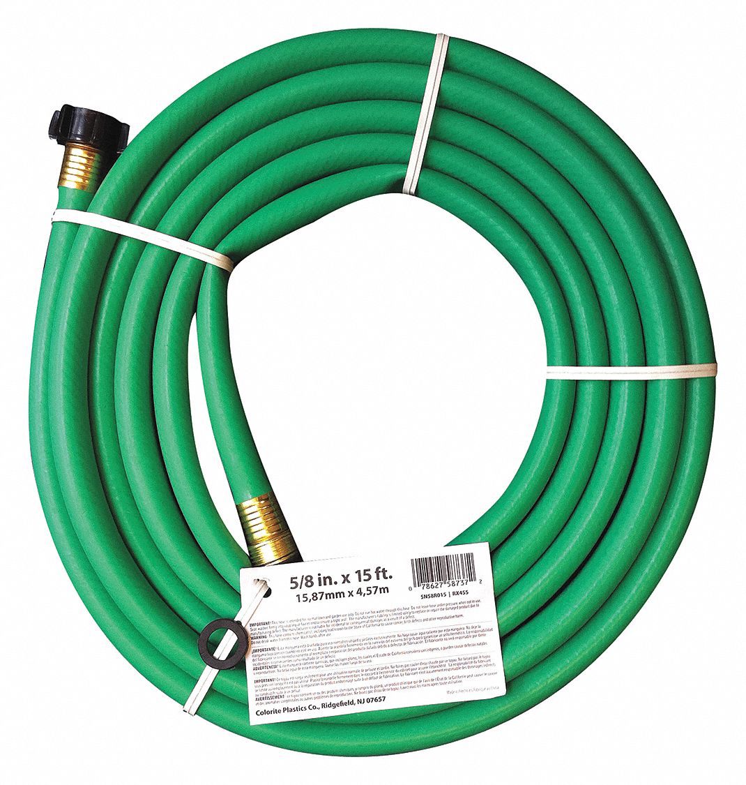 SWAN Water Hose, Water Hose, Hose Cover Material PVC, Temp. Range 90°F