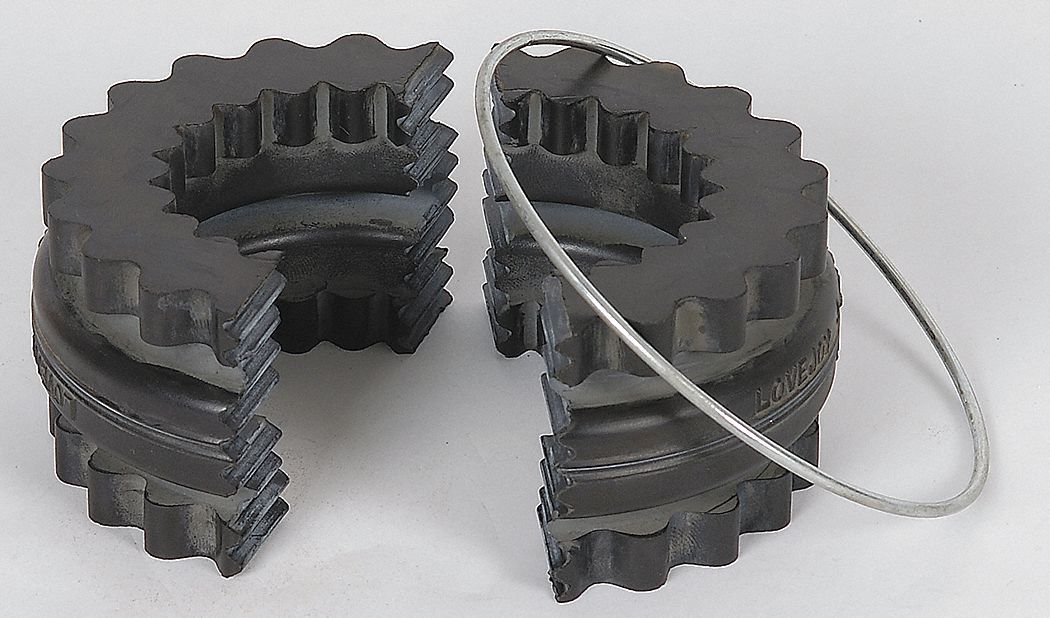 LOVEJOY Sleeve Coupling Insert, 7E, EPDM Rubber 1L8167E SLEEVE