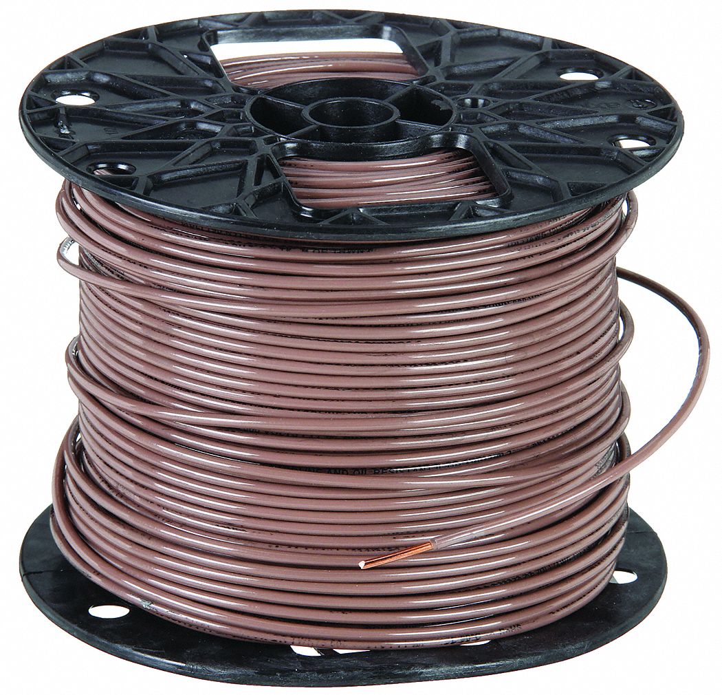 SOUTHWIRE, 10 AWG, Brown, Building Wire - 4WZA8|11602005 - Grainger