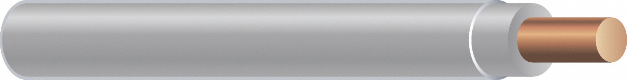 Building Wire,10AWG,THHN,Sld,Gry,500ft PK 2 22982301 | eBay