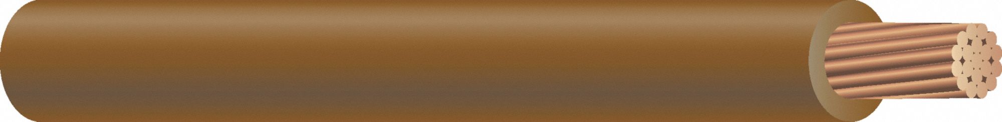 SOUTHWIRE, 2 AWG Wire Size, 1 Conductors, Building Wire - 4WZR5