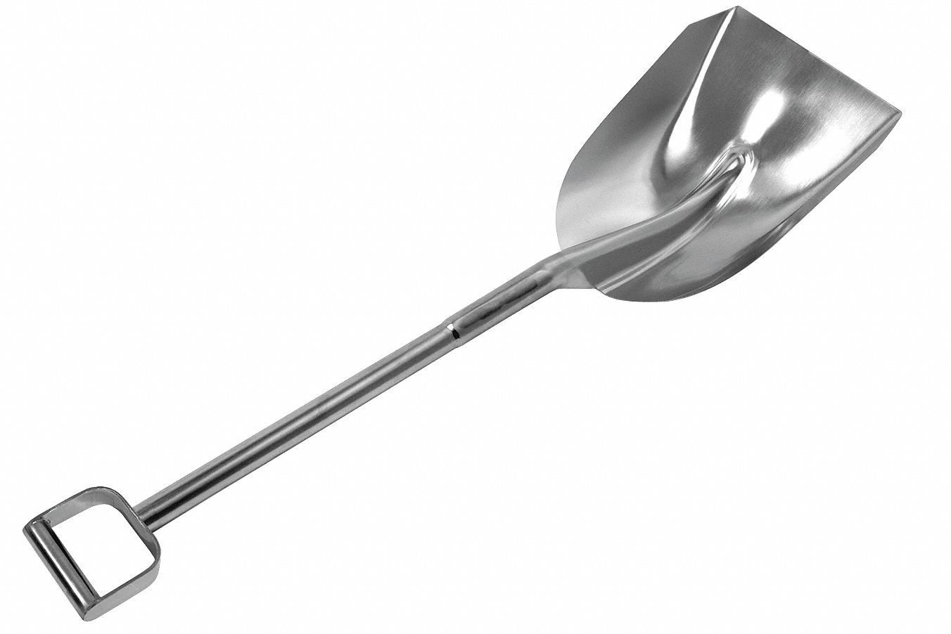 SANI-LAV, Silver, 14 in Blade Lg, Stainless Steel Shovel - 4XKZ1|207