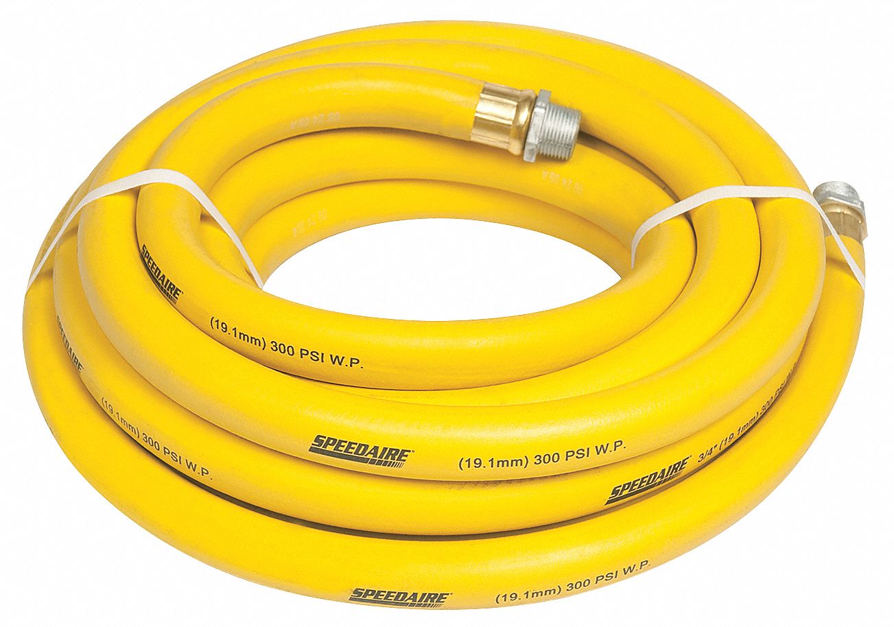 SPEEDAIRE Air Hose, Hose Tube Material Nitrile, Hose Cover Material