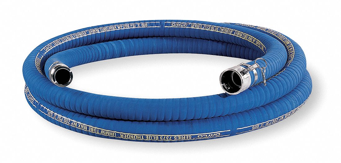 25 ft. Polyethylene Chemical Hose, Blue Grainger