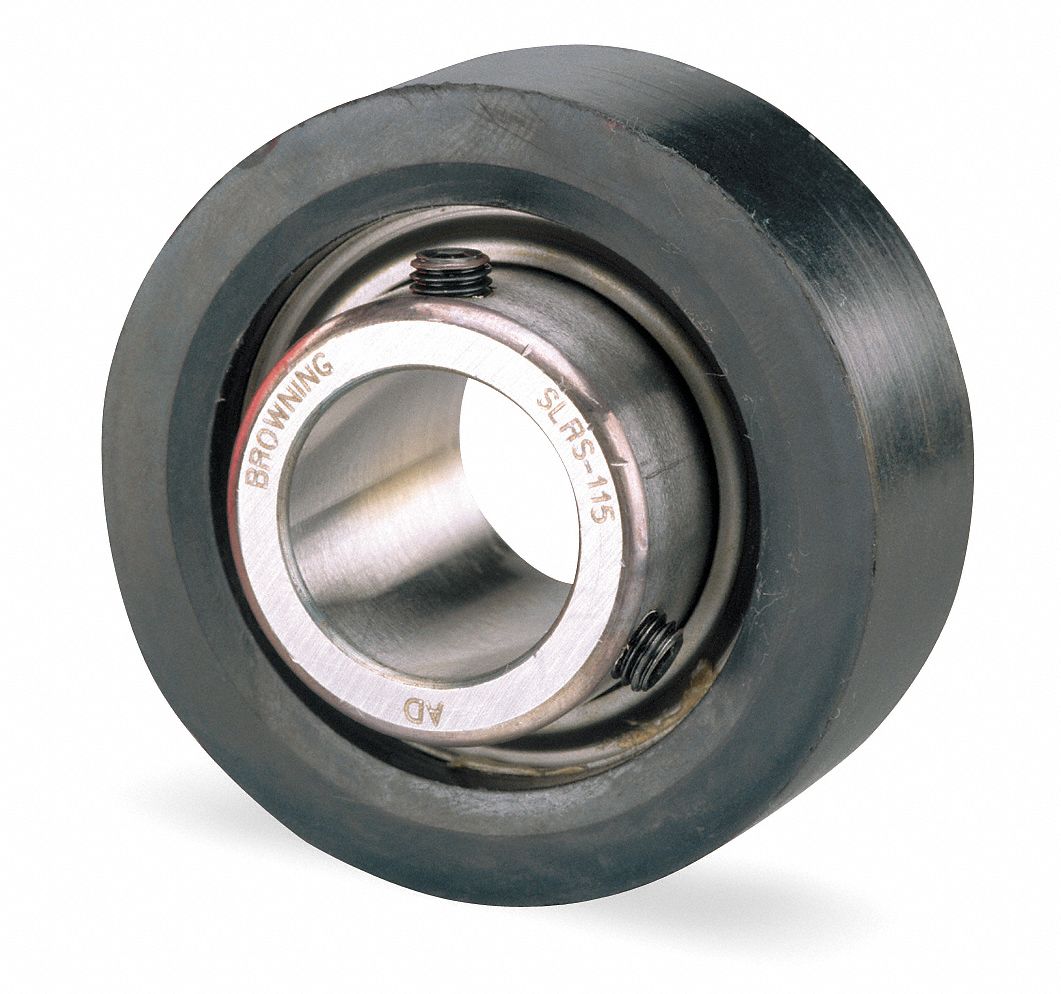 GRAINGER APPROVED Bearing,Rubber Mounted 4XW174XW17 Grainger