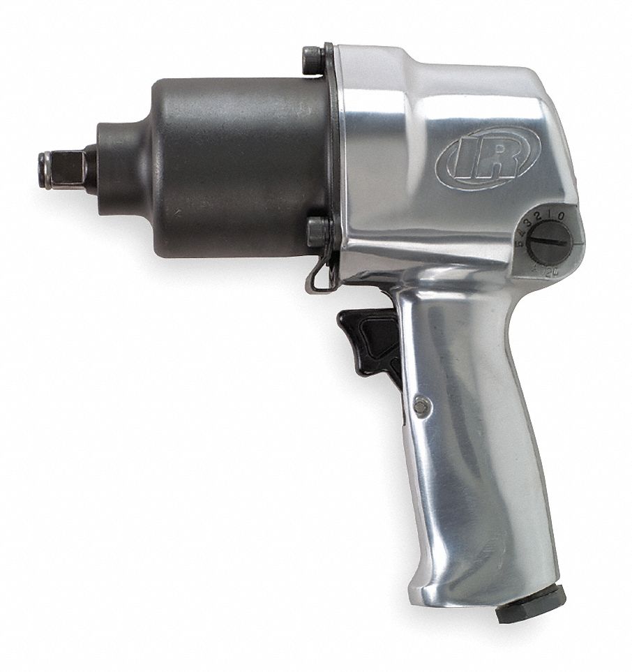 INGERSOLL RAND Air Powered, Impact Wrench, 90 psi, 500 ftlb Fastening