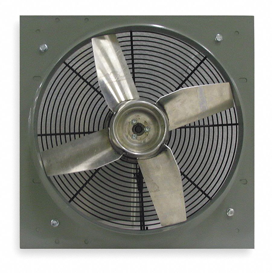 24" x 24" 115 V ACV Heavy Duty Direct Drive Exhaust Fan Grainger