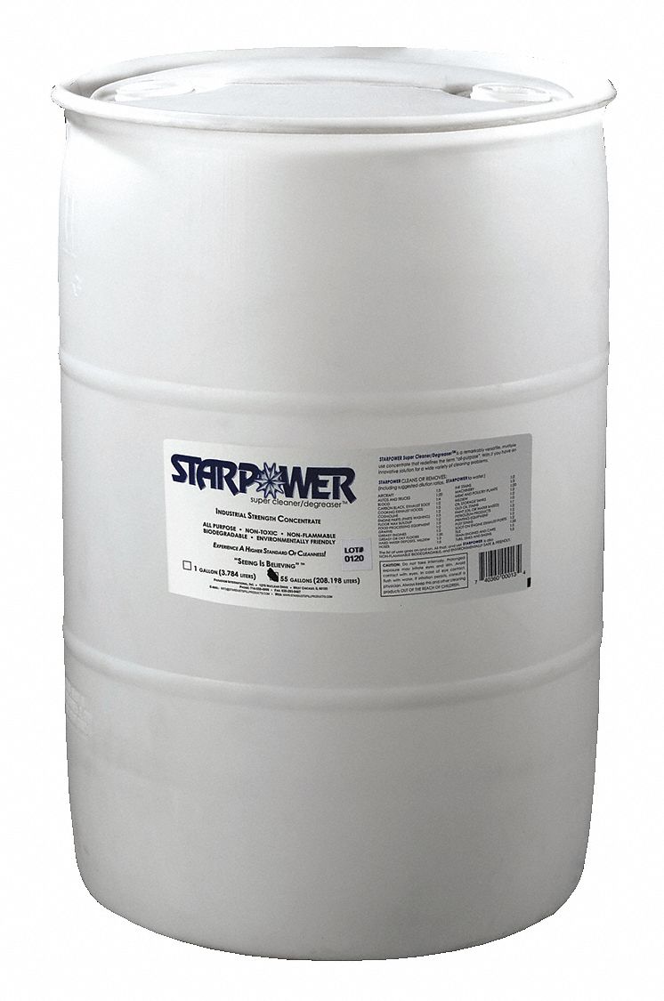 STARPOWER Cleaner/Degreaser,55 gal.,Drum, D355SP 740360000097 eBay