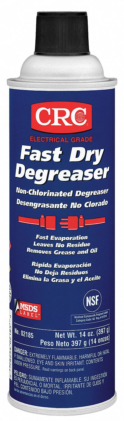 CRC 02185 Degreaser,20 oz.,Aerosol Can 78254021850 eBay