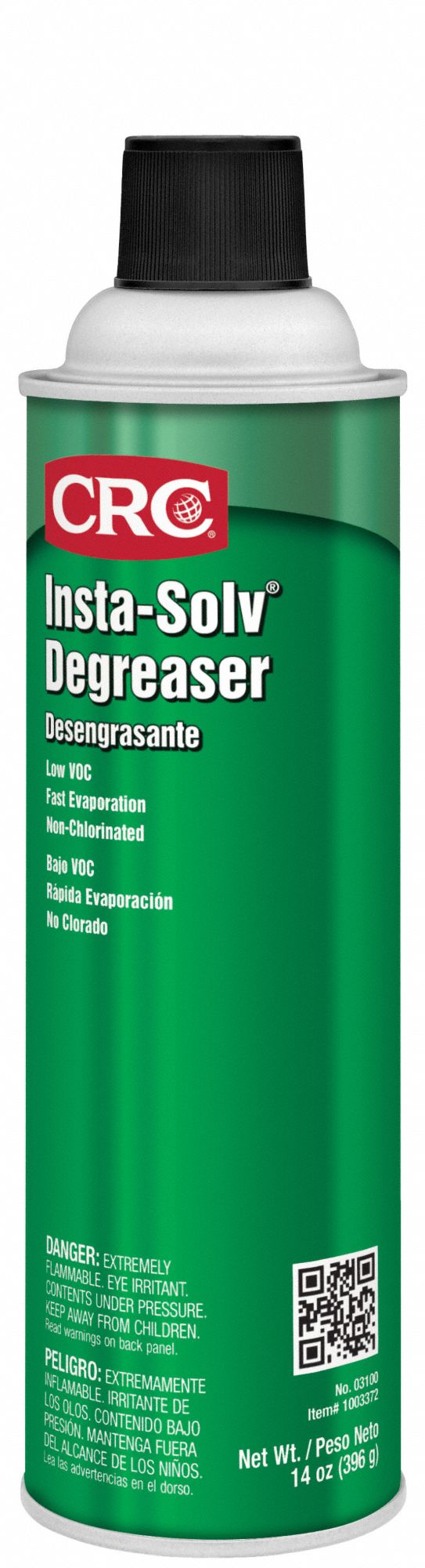 CRC, Solvent Based, Aerosol Spray Can, Light Duty Degreaser 4YPJ703100 Grainger