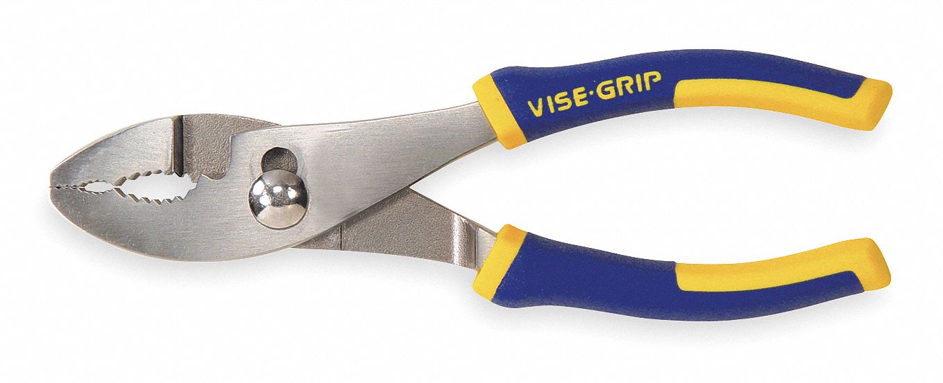 IRWIN VISEGRIP Slip Joint Pliers, Max. Jaw Opening 3/4 in, Jaw Width