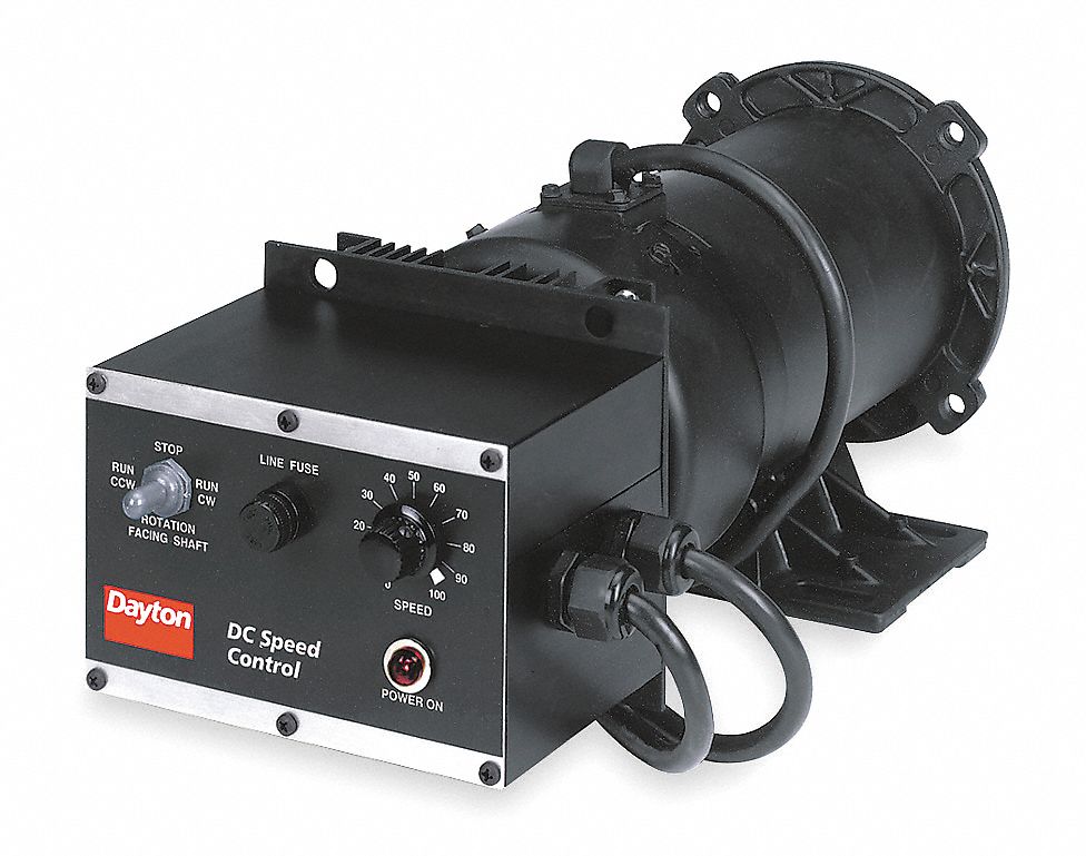 2 HP Adjustable Speed Motor,1750 Nameplate RPM,180 Voltage,Frame 143TC