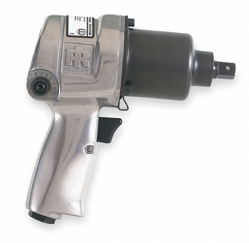 INGERSOLL RAND Air Powered, Impact Wrench, 90 psi, 275 ftlb Fastening
