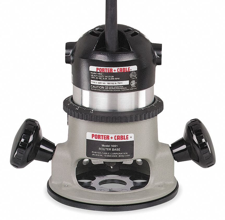 PORTER CABLE Router, 7/8 HP 4Z950100 Grainger