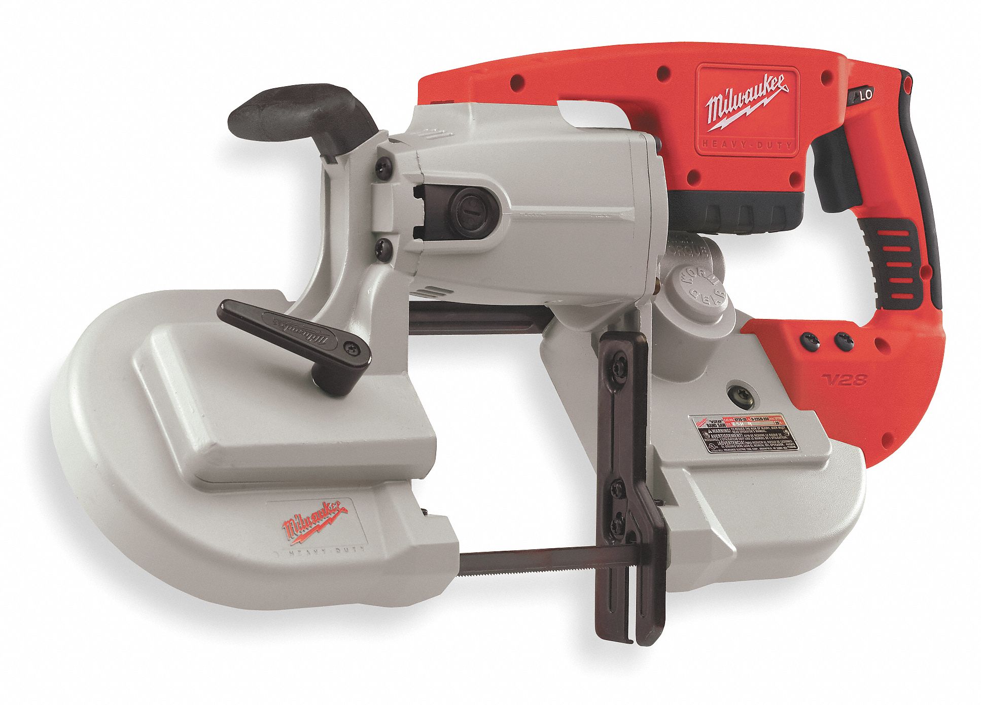 MILWAUKEE Cordless Band Saw, 28.0, 44 7/8 in Blade Length 4ZA890729