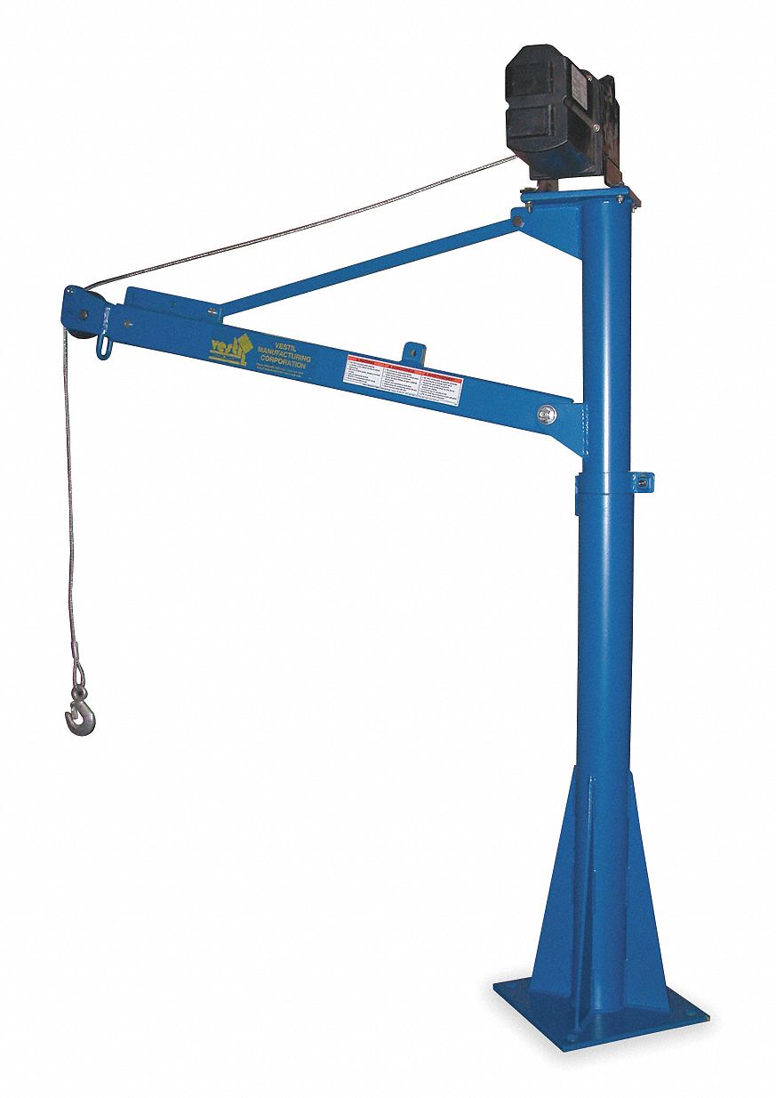 1500 lb. Davit Cranes Grainger Industrial Supply