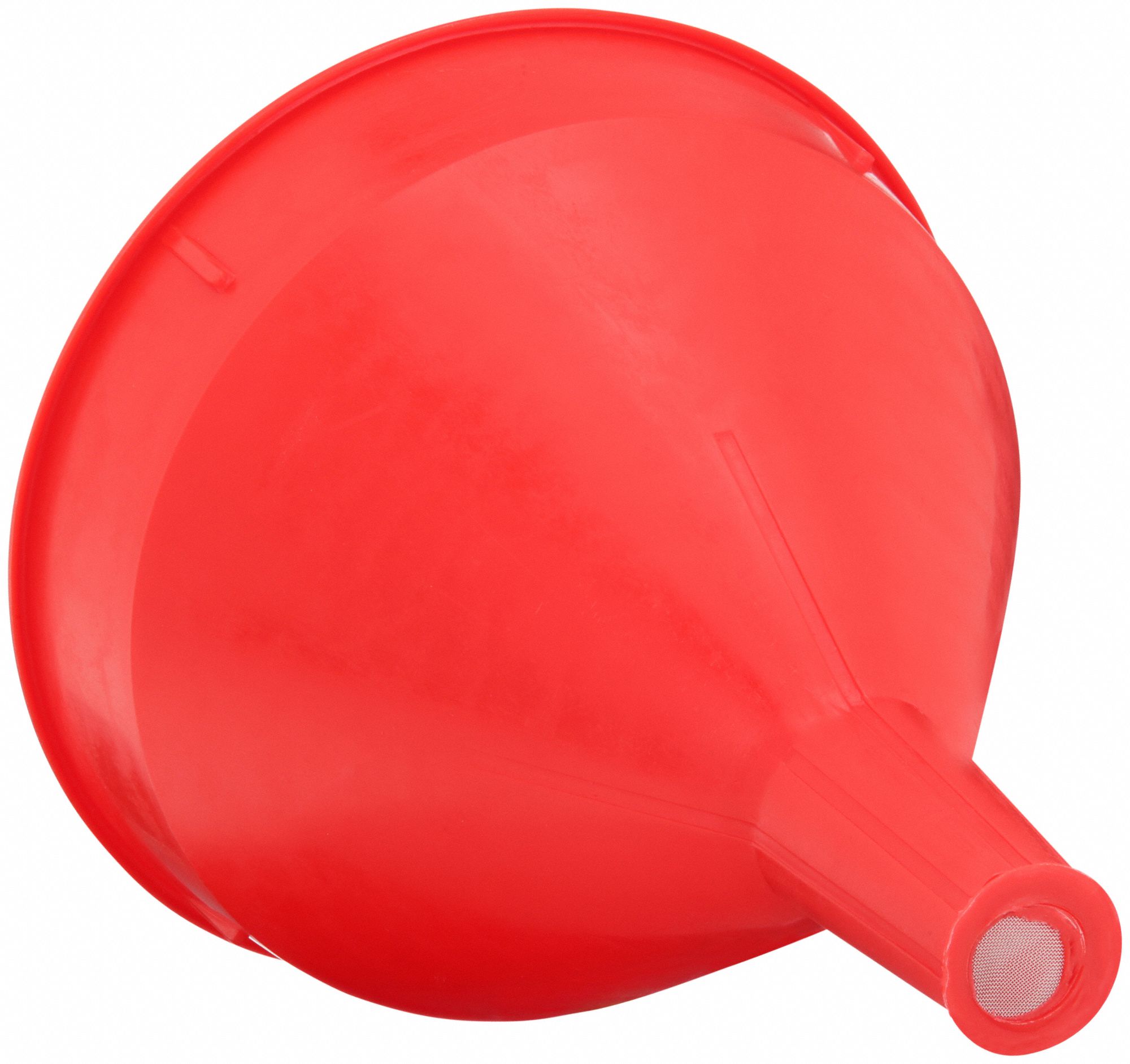 FUNNEL KING Spout Funnel with Screen Polyethylene, 64 fl oz Fluid