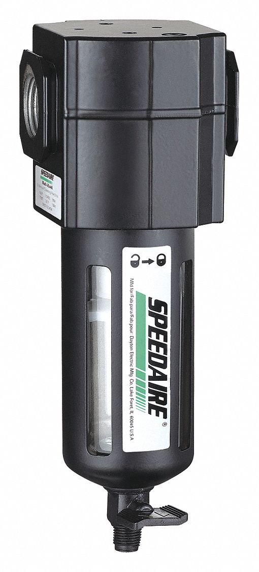 SPEEDAIRE 150 psi Intermediate Compressed Air Filter 4ZL384ZL38