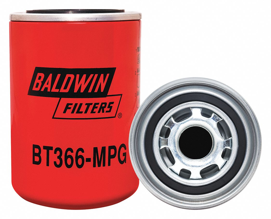 BALDWIN FILTERS, Hydraulic Fluid, 3/4"14 Thread Size, Hydraulic Filter 4ZNW2BT366MPG Grainger