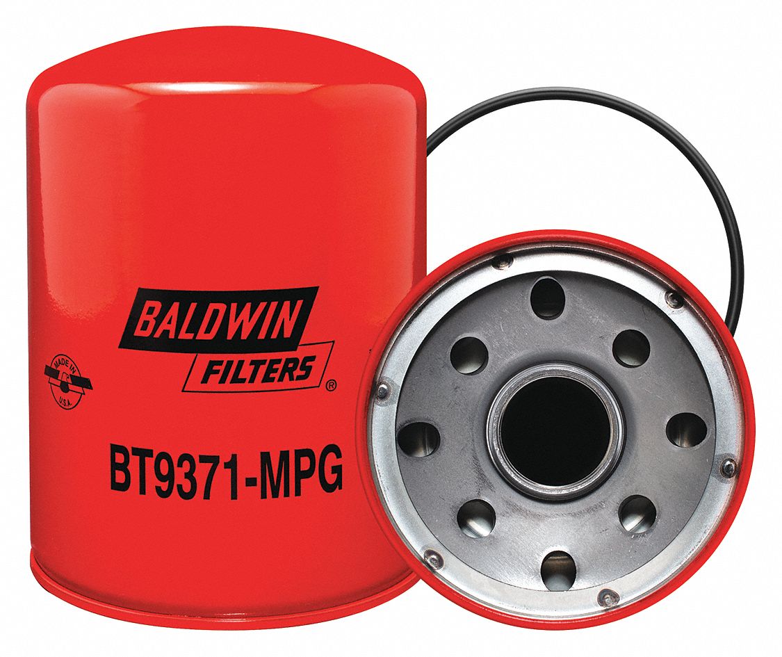BALDWIN FILTERS, Hydraulic Fluid, 1 1/2"16 Thread Size, Hydraulic Filter 4ZTR1BT9371MPG