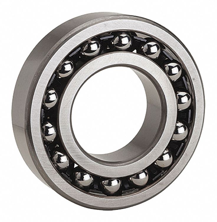 NTN Radial Ball Bearing, Single Sealed, 0.751 in Bore Dia., 2.0472 in