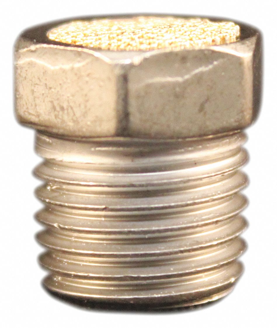 MILTON, Pneumatic Breather Vent,1/4" NPT,PK10 50DW7610884 Grainger